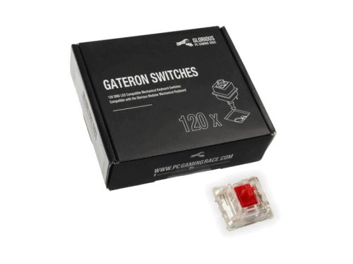 Billentyűzet kiegészítő Glorious Gateron Red Switch (120db)
