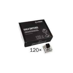  Billentyűzet kiegészítő Glorious Kailh Box Black Switch Lineáris Halk (120db)