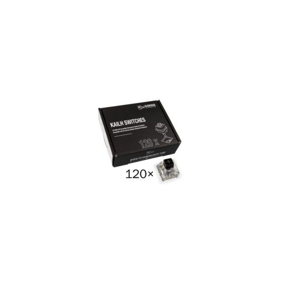 Billentyűzet kiegészítő Glorious Kailh Box Black Switch Lineáris Halk (120db)