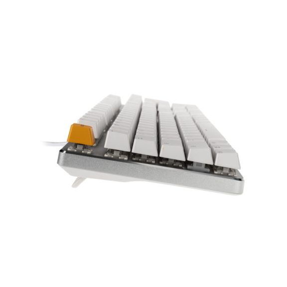 Billentyűzet Glorious GMMK Full Size White Ice Edition - Gateron-Brown, US, Fehér