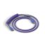 Billentyűzet kiegészítő Glorious Coiled Cable Nebula USB-C Spirálkábel Lila