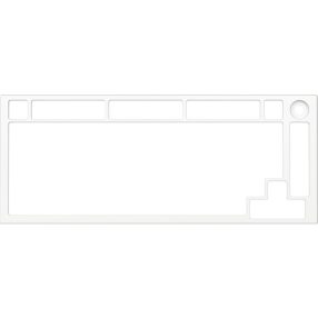   Billentyűzet kiegészítő Glorious GMMK Pro 75% burkolat Fehér