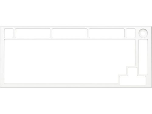 Billentyűzet kiegészítő Glorious GMMK Pro 75% burkolat Fehér