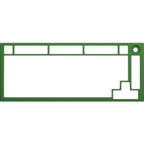   Billentyűzet kiegészítő Glorious GMMK Pro 75% burkolat Zöld