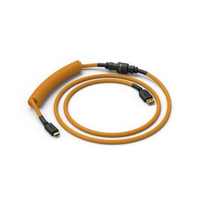   Billentyűzet kiegészítő Glorious Coiled Cable Glorious Gold USB-C Spirálkábel Aran