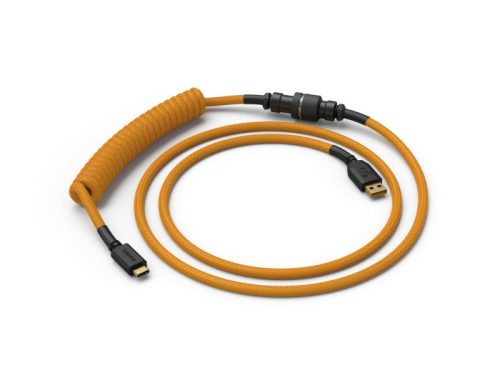 Billentyűzet kiegészítő Glorious Coiled Cable Glorious Gold USB-C Spirálkábel Aran