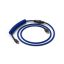 Billentyűzet kiegészítő Glorious Coiled Cable Cobalt USB-C Spirálkábel Kék