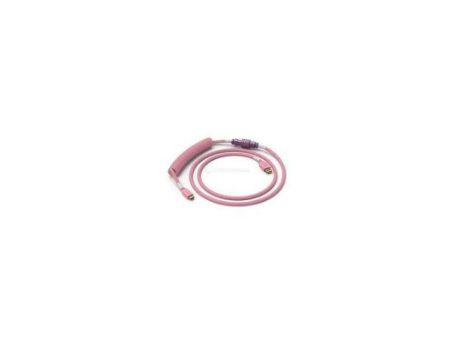 Billentyűzet kiegészítő Glorious Coiled Cable Prism Pink USB-C Spirálkábel Pink