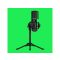 Mikrofon Streamplify MIC RGB Tripod kardioid kondenzátor USB Fekete