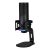 Streamplify MIC PRO mikrofon, 192kHz, 4 iránykarakterisztika, RGB, zajcsökkentés, fekete