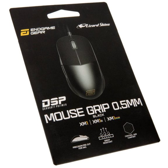 Endgame Gear Lizard Skins DSP egérmarkolat, XM1 sorozathoz, 0,5 mm, fekete