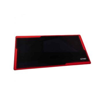Egérpad Nitro Concepts Deskmat DM12 Fekete/Piros Szövet