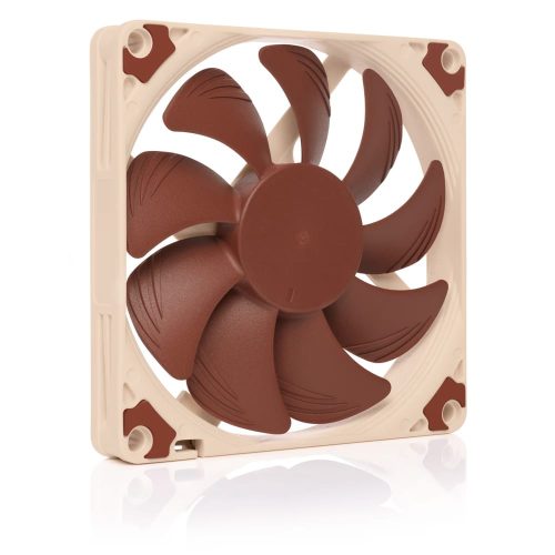 Noctua NF-A9x14 PWM slim ventilátor, 9 cm, csendes működés, PWM vezérlés, barna - NF-A9X14-PWM