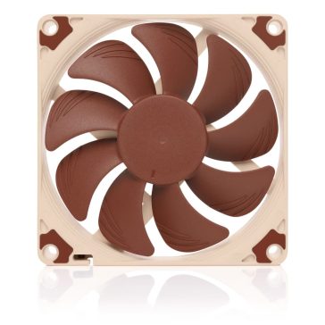   Noctua NF-A9x14 PWM slim ventilátor, 9 cm, csendes működés, PWM vezérlés, barna - NF-A9X14-PWM
