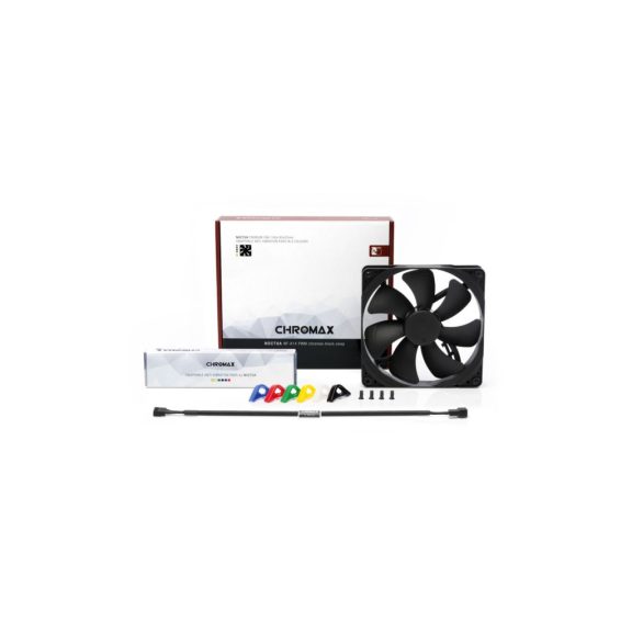 Ventilátor Noctua NF-A14 PWM chromax.black.swap 14cm