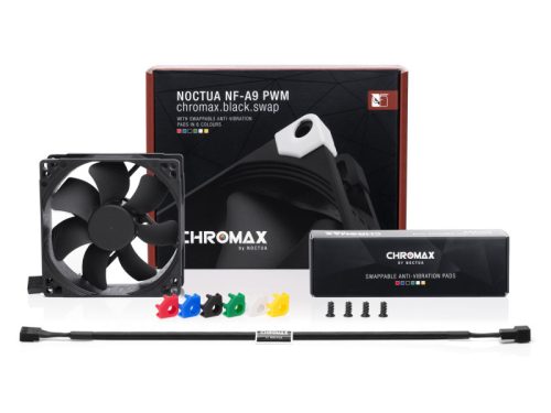 Ventilátor Noctua NF-A9 PWM chromax.black.swap 9cm
