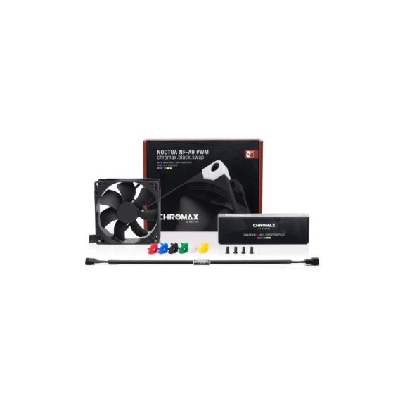 Ventilátor Noctua NF-A9 PWM chromax.black.swap 9cm