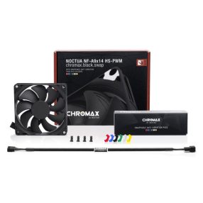   Ventilátor Noctua NF-A9x14 HS-PWM chromax.black.swap 14mm 9cm