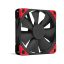 Noctua NF-F12 PWM chromax.black.swap nyomásoptimalizált ventilátor, 12 cm, Focused Flow keret, cserélhető rezgéscsillapítók, fekete - NF-F12-PWM-CH-BK-S