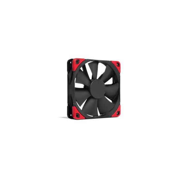 Noctua NF-F12 PWM chromax.black.swap nyomásoptimalizált ventilátor, 12 cm, Focused Flow keret, cserélhető rezgéscsillapítók, fekete - NF-F12-PWM-CH-BK-S