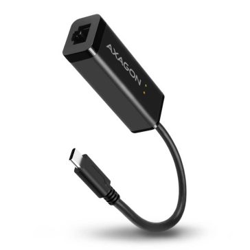 Axagon ADE-SRC USB-C Gigabit Ethernet hálózati adapter RJ45 csatlakozóval
