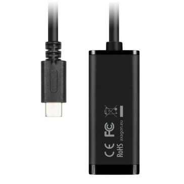 Axagon ADE-SRC USB-C Gigabit Ethernet hálózati adapter RJ45 csatlakozóval