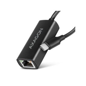 Ethernet Adapter AXAGON ADE-ARC USB-C Gigabit, fekete