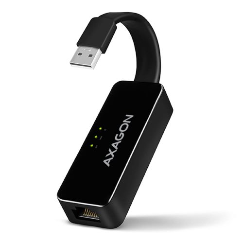 Axagon ADE-XR USB-A Ethernet adapter, 100Mbps, kompakt , fekete