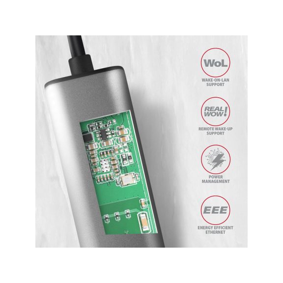 Ethernet Adapter AXAGON ADE-25RC USB 3.2 USB Typ-C > RJ45