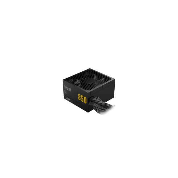 AeroCool Smart G1 tápegység, 850W, 80 Plus Gold, ATX 3.1, lapos kábelek, dobozos, fekete