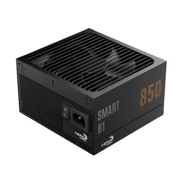   Aerocool SMART B1 tápegység, 850W, 80 Plus Bronze, ATX 3.1, dobozos, fekete