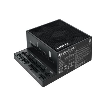   Tápegység Lian Li EDGE EG1300 80 Plus Platinum, PCIe 5.1, ATX 3.1 - 1300W, fekete