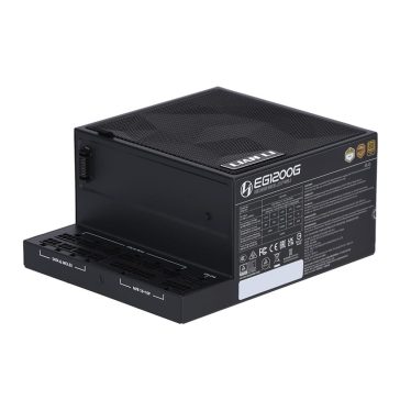   Lian Li EDGE GOLD EG1200 1200W ATX3.1 tápegység + USB hub, teljesen moduláris, 80 Plus Gold, fekete