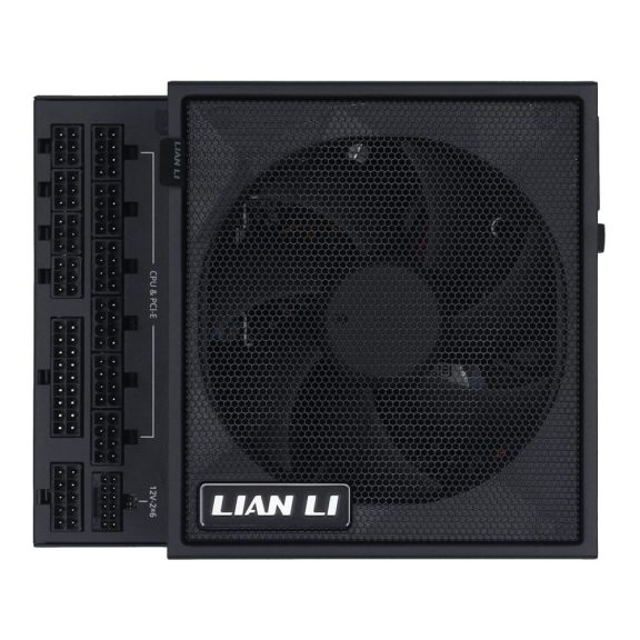Lian Li EDGE GOLD EG1200 1200W ATX3.1 tápegység + USB hub, teljesen moduláris, 80 Plus Gold, fekete