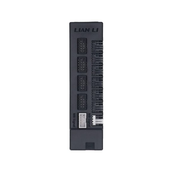 Lian Li EDGE GOLD EG1200 1200W ATX3.1 tápegység + USB hub, teljesen moduláris, 80 Plus Gold, fekete