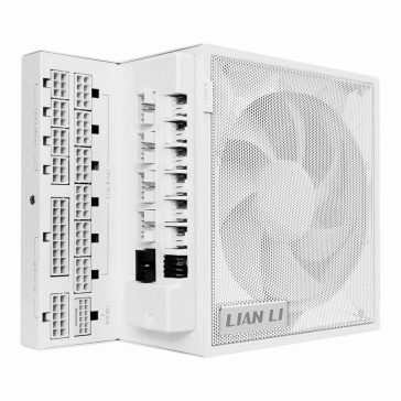   Lian Li EDGE GOLD EG1200 1200W ATX3.1 tápegység + USB hub, teljesen moduláris, 80 Plus Gold, fehér