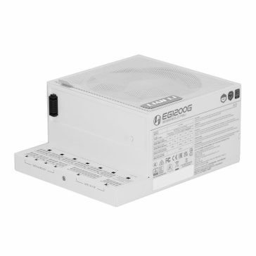   Lian Li EDGE GOLD EG1200 1200W ATX3.1 tápegység + USB hub, teljesen moduláris, 80 Plus Gold, fehér