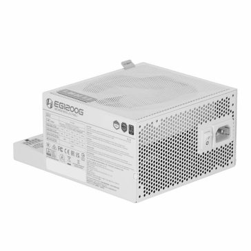   Lian Li EDGE GOLD EG1200 1200W ATX3.1 tápegység + USB hub, teljesen moduláris, 80 Plus Gold, fehér