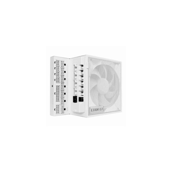 Lian Li EDGE GOLD EG1200 1200W ATX3.1 tápegység + USB hub, teljesen moduláris, 80 Plus Gold, fehér