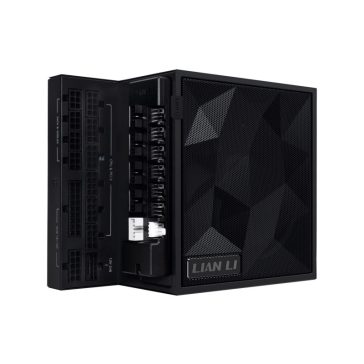   Tápegység Lian Li EDGE EG1000 80 PLUS Gold, + USB HUB, PCIe 5.1, ATX 3.1 - 1000 Watt, fekete