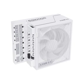   Tápegység Lian Li EDGE EG1000 80 PLUS Gold, + USB HUB, PCIe 5.1, ATX 3.1 - 1000 watt, fehér