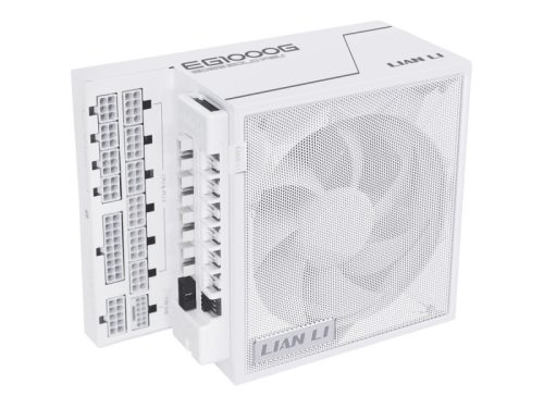 Tápegység Lian Li EDGE EG1000 80 PLUS Gold, + USB HUB, PCIe 5.1, ATX 3.1 - 1000 watt, fehér