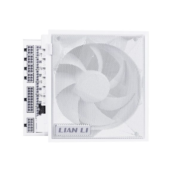 Tápegység Lian Li EDGE EG1000 80 PLUS Gold, + USB HUB, PCIe 5.1, ATX 3.1 - 1000 watt, fehér