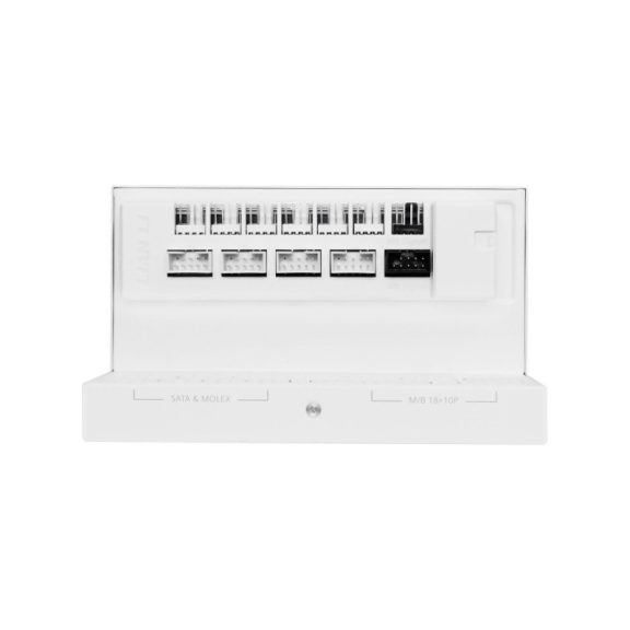 Tápegység Lian Li EDGE EG1000 80 PLUS Gold, + USB HUB, PCIe 5.1, ATX 3.1 - 1000 watt, fehér