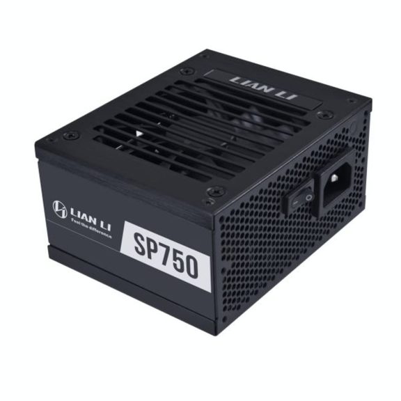 Lian Li SP750 V2 Gold SFX tápegység natív 12V-2x6 kábellel és teljesen moduláris kialakítással.