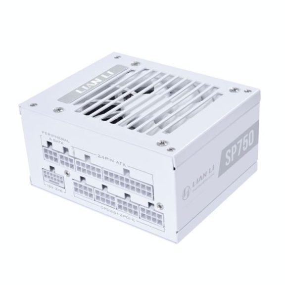 Lian Li SP750 V2 Gold SFX tápegység natív 12V-2x6 kábellel és teljesen moduláris kialakítással.