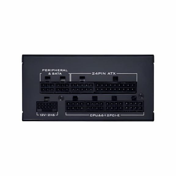 Lian Li SP850 V2 850W ATX 3.1 SFX tápegység, 80 Plus Gold, moduláris, fekete