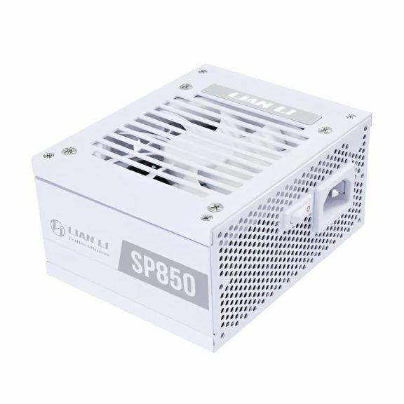 Lian Li SP850 V2 850W ATX 3.1 SFX tápegység, 80 Plus Gold, moduláris, fehér