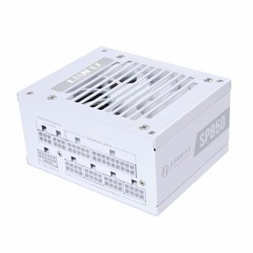   Lian Li SP850 V2 850W ATX 3.1 SFX tápegység, 80 Plus Gold, moduláris, fehér