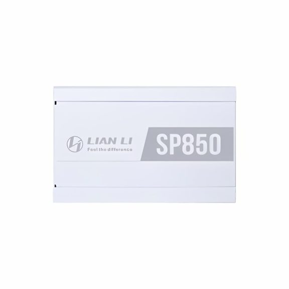 Lian Li SP850 V2 850W ATX 3.1 SFX tápegység, 80 Plus Gold, moduláris, fehér